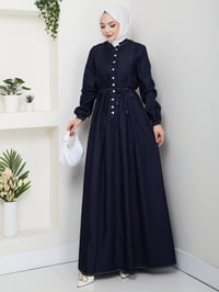 LYLAS تركية • فستان نسائي • قماش جينز