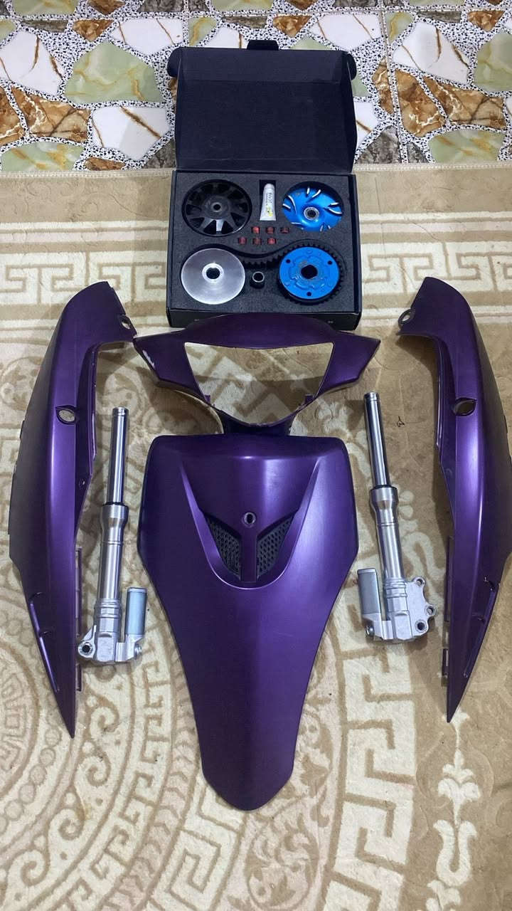 للبيع غراض تزويد خرش ونظيفات 🔥
للبيع غراض تزويد خرش ونظيفات 🔥

- كلج Racing Variator Kit سعره 25  
- كلج WF كامل خلفي ومامي سعره 60 وبيه مجال بسيط  
- دبل رياضي أمامي قفل سعره 15 وياله رياضيه سعره 35 وبيه مجال قليل  
- وصالنصه رياضي سعره 30 وبيه مجال  
- وصالنصه FM سعره 15  
- كفر بنفسجي نظيف سعره 35 وبيه مجال بسيط  

شغل مرتب وماعليه حچي، البيع للجاد ✨ راسل خاص أو راسل واتساب على ***********
