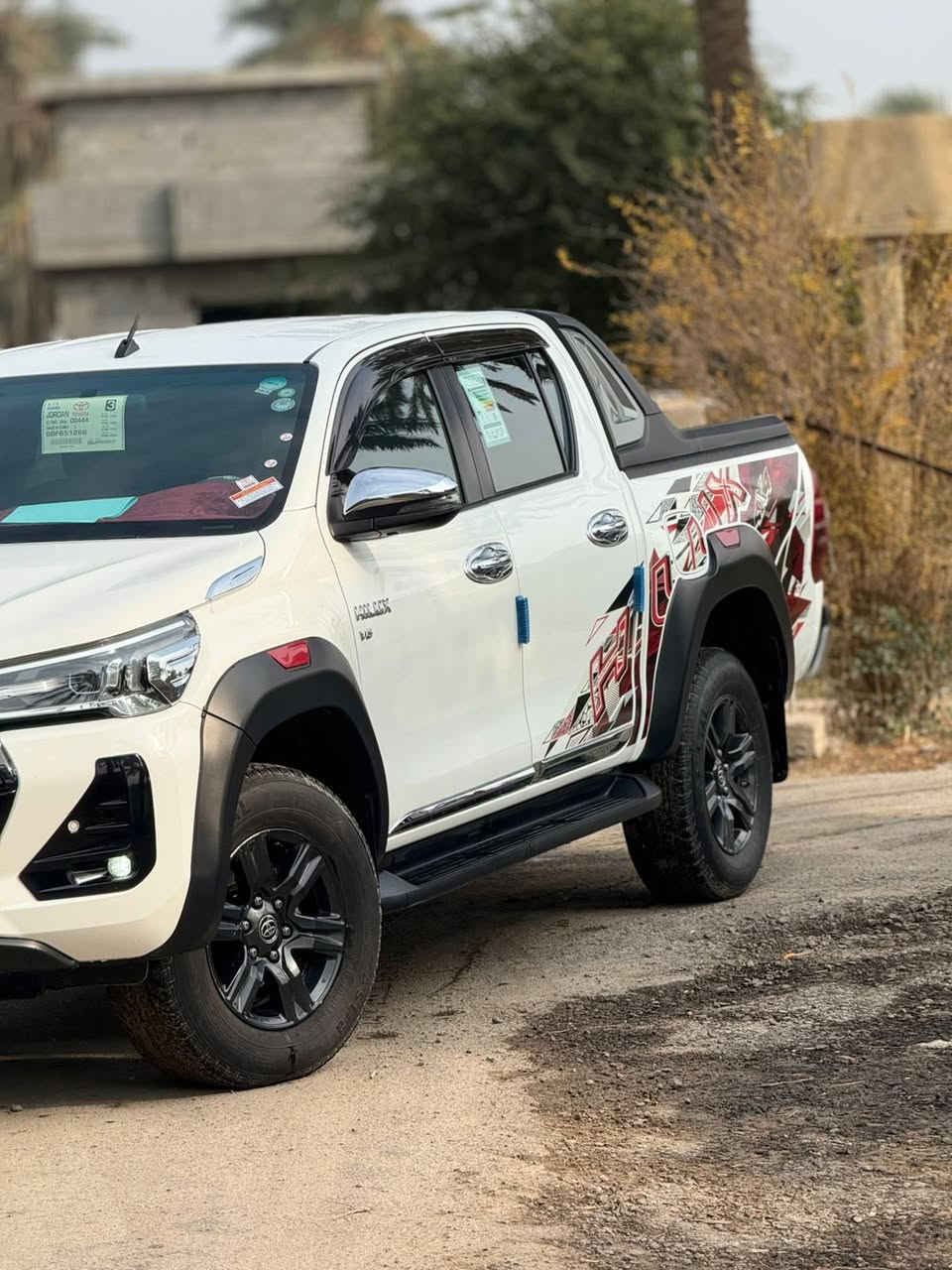 سلام عليكم
تويوتا هايلوكس2023سته سلندر ساس رقم أربيل 

مكفوله كفاله عامه ماشيه70

مواصفات

كشانه تبريد 

نقاط عمياء 

حساسات امامي خلفي 

تحكمات ستيرن

شاشه تدعم ابل كاربلاي واندرويد اوتو

بورمود وايكو مود

تبريد قطعتين 

ثلاجه رادارات جانبية 

شاحن لاسلكي

بصمه تشغيل 

بصمه أبواب 

دخول ذكي

للتواصل ***********
