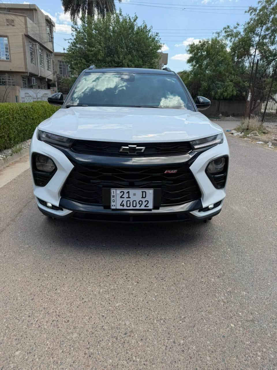 CHEVROLET  TRAIL BLAZER  RS
شوفرليت تريل بلايزر 
الموديل : 2023
مواصفات RSاعلى فئه 
بانوراما 
شاشه كبير كاميرا  دواره حساسات 
رادار امامي رادار جانبي رادار خلفي
‏Abs, TC, navigation, Gps, wifi, auto start stop
بصمه تشغيل عن بعد بريك دكمه
صندق كهرباء
كشنات جلدو كنتاره
كشنات هيتر ستيرن هيتر
كشنات كهرباء
رادار امامي مانع تصادم
تحديد مسار - قياده اليه
لايتات زينون - بكلايت لد LED
محرك : 3 سلندر 1300 CC تيربوجارج
السعر 154وبيها مجال 
للبيع فقط بدون مراوس ‼️
المكان بغداد الكرخ
***********
