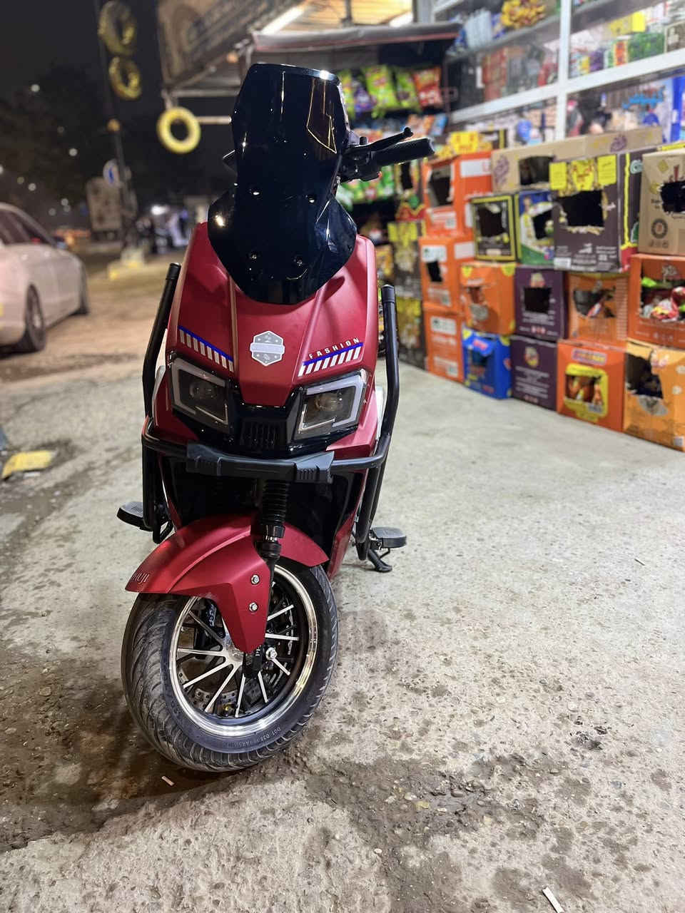 دراجه شحن الصاعقه ست بطاريات مسطرهالسرعه الحقيقيه 75 السعر 1100
