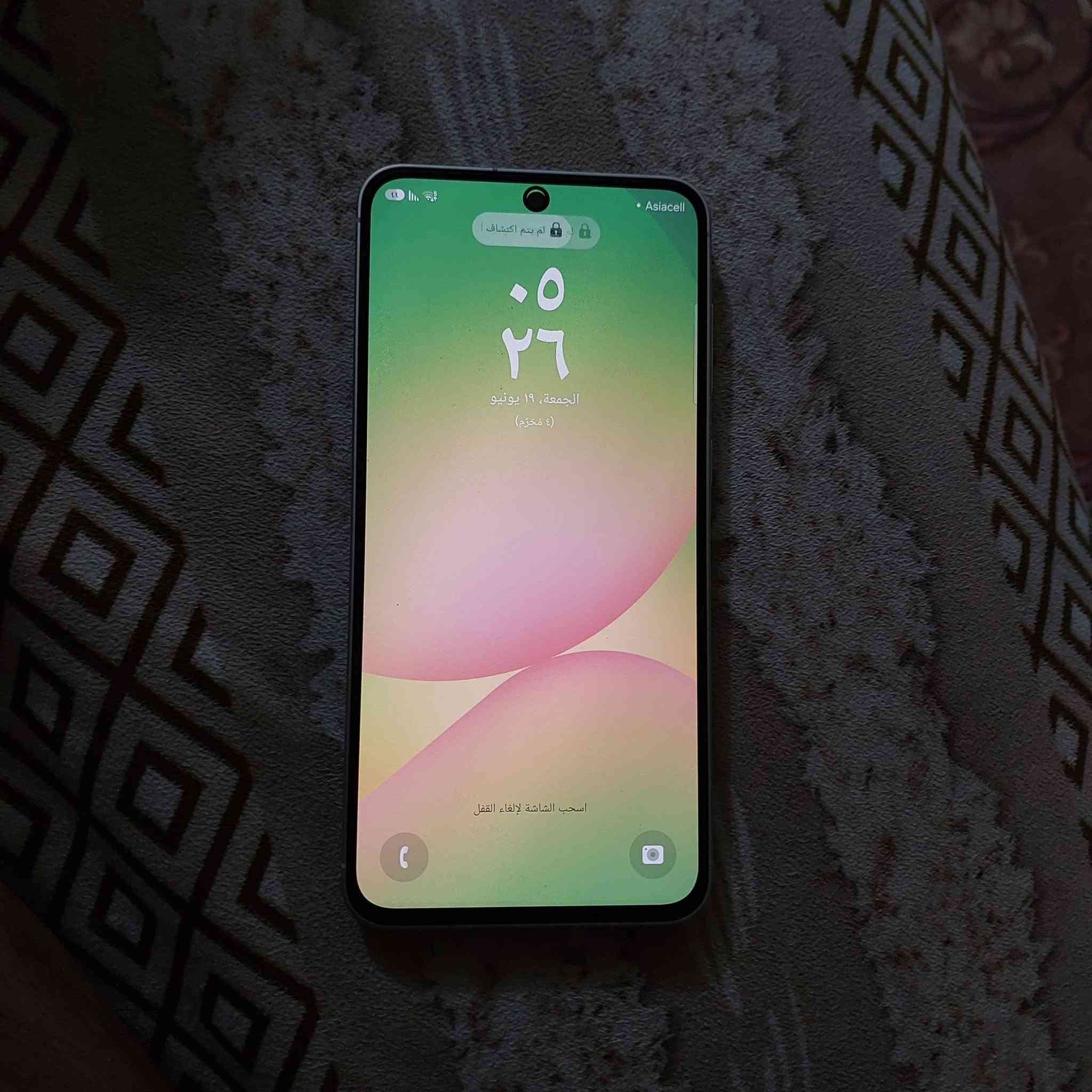 سلام عليكم
سامسونك كلكسي A56 جهاز جديد شخط مابي 
مكفول من كلشي كارتونتة ويا السعر 475بي مجال قليل 
مكاني بغداد 
***********
