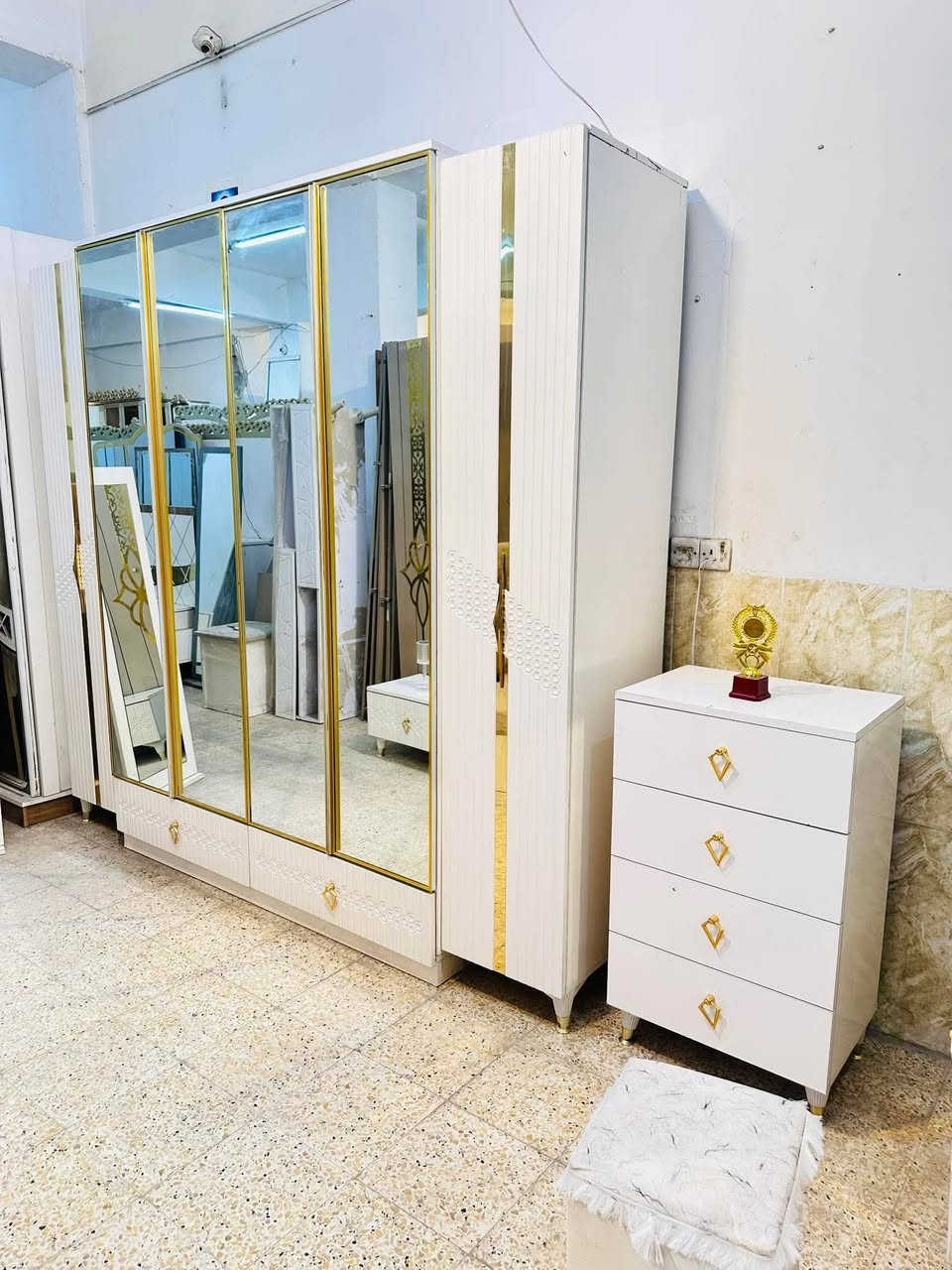 غرفة نوم تركي 🇹🇷مستخدم
نضافه 85 ‎%‎💯
تتكون من 9 قطع
باب المنيوم برغي وجوي حديد  
توصيل وشد داخل بغداد مجاناً


**إذا كنت صاحب هذا الإعلان وتريد حذفه لأي سبب، رجاءا أرسل رسالة إلى الدعم الفني**