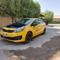 كيا ريو موديل 13 رقم بغداد انكليزي تحويل مباشر ثاني سياره شغاله وتمشي ...