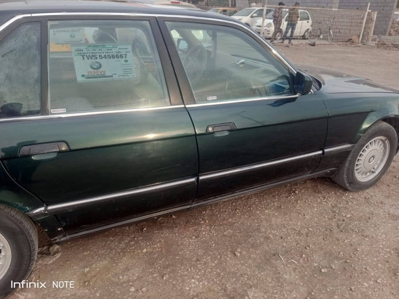 السلام عليكم بي ام دبليو حجم ٧٣٠ رقم بغداد ألسعر ٥٧ وبيه مجال حك الجيه *********** *********** مكاني بابل
