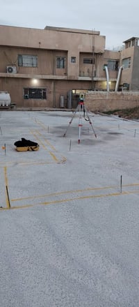 احد اعمال مكتب زيد الهندسي تسقيط مخطط بيت مساحة ٤٠٠ باحدث الاجهزة الدق...