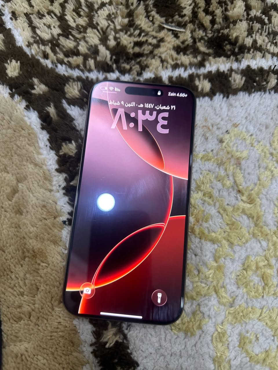 ايفون 16برو مكس شرق اوصط النضافه 100 ول البطاريه 91 التواصل***********
