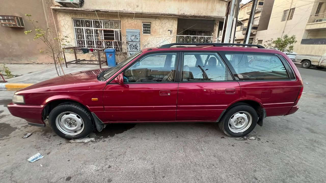 السلام عليكم مازدا ستيشن موديل 1992
السياره نضيفه بدون صبغ ولا خياس 
كير ومحرك مكفول 
تخم امامي خلفي تايرات جديد
تبريد شغال ثلج
كهربائيات كلهن شغاله
محرك 2000
رقم بغداد 
السياره بسمي ثاني يوم تحويل
السعر 65$بيه مجال
العنوان بغداد
تواصل ***********
