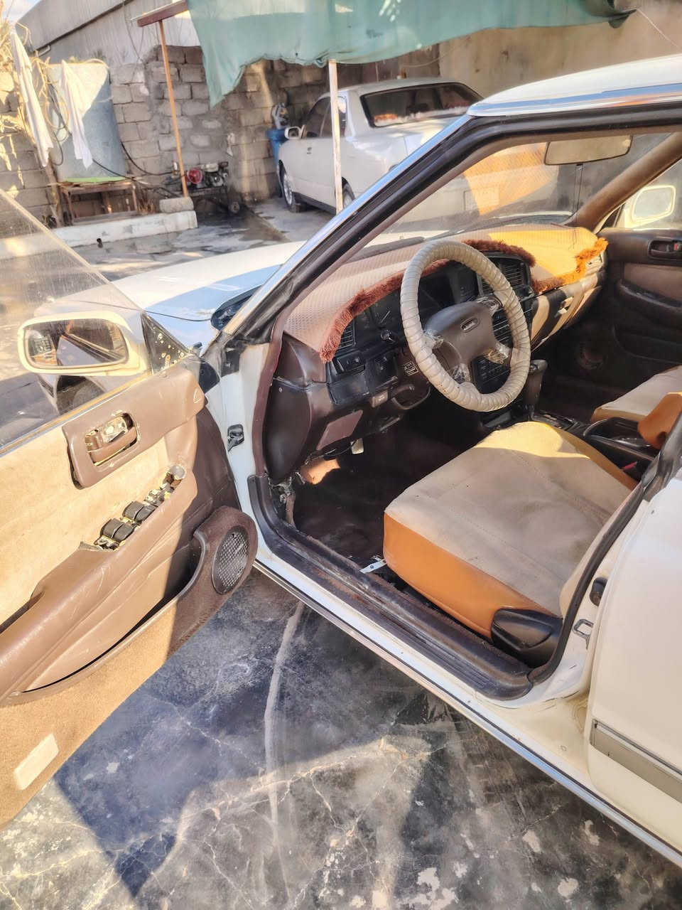 السلام عليكم مكلف بالنشر /مارك مسطره رقم الماني شرط التحويل والوكاله مابيهه صبغ محرك ونجي  نضيف الگير بيه تعب تايرات نص عمر مشط نضيف كهربائيات كلهه شقاله السعر( 30) وبيهه مجال رقم الهاتف *********** /هذا رقم صاحبهه المكان الخضرانيه
