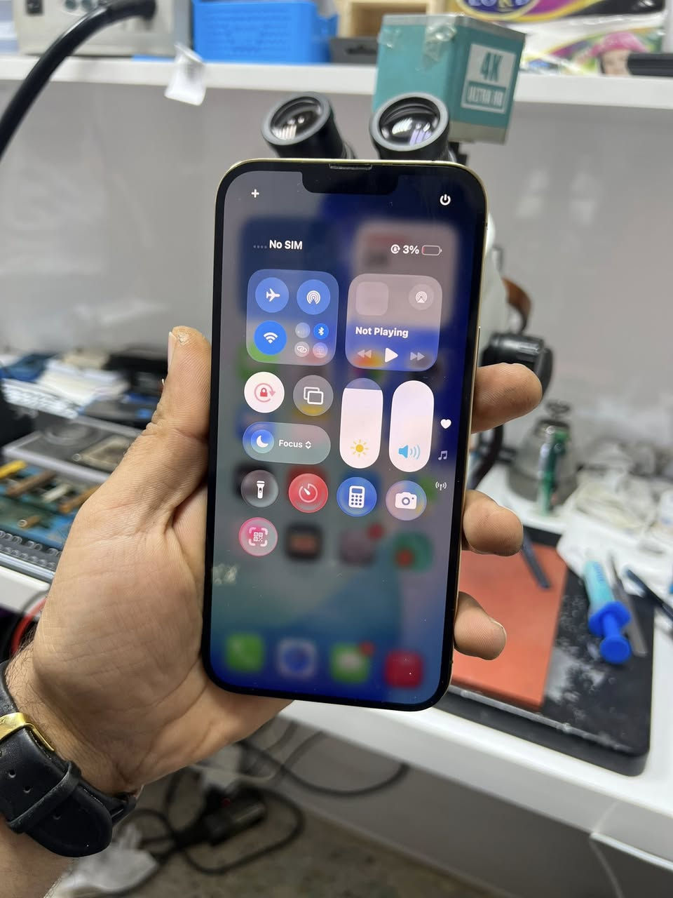 السلام عليكم🫡
ايفون 13 pro max عطل الشبكه (جار البحث) 
الحمد الله 🙃تم ✅


**إذا كنت صاحب هذا الإعلان وتريد حذفه لأي سبب، رجاءا أرسل رسالة إلى الدعم الفني**