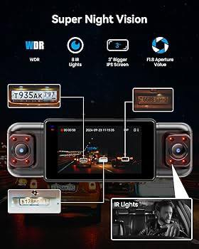 كاميرا حوادث ماركة عالمية IIWEY N5 للسيارة، 4 عدسات ، رؤية 360 درجة، دقة 1080 -2k بكسل، أمامية وخلفية، كاميرا جانبية يمين ويسار، 8 لدات الأشعة تحت الحمراء للرؤية الليلية، اتصال واي فاي 5G وتحكم عبر تطبيق، مستشعر تسارع، وضع ركن السيارة، مع بطاقة ذاكرة سعة 128 Gb.


**إذا كنت صاحب هذا الإعلان وتريد حذفه لأي سبب، رجاءا أرسل رسالة إلى الدعم الفني**