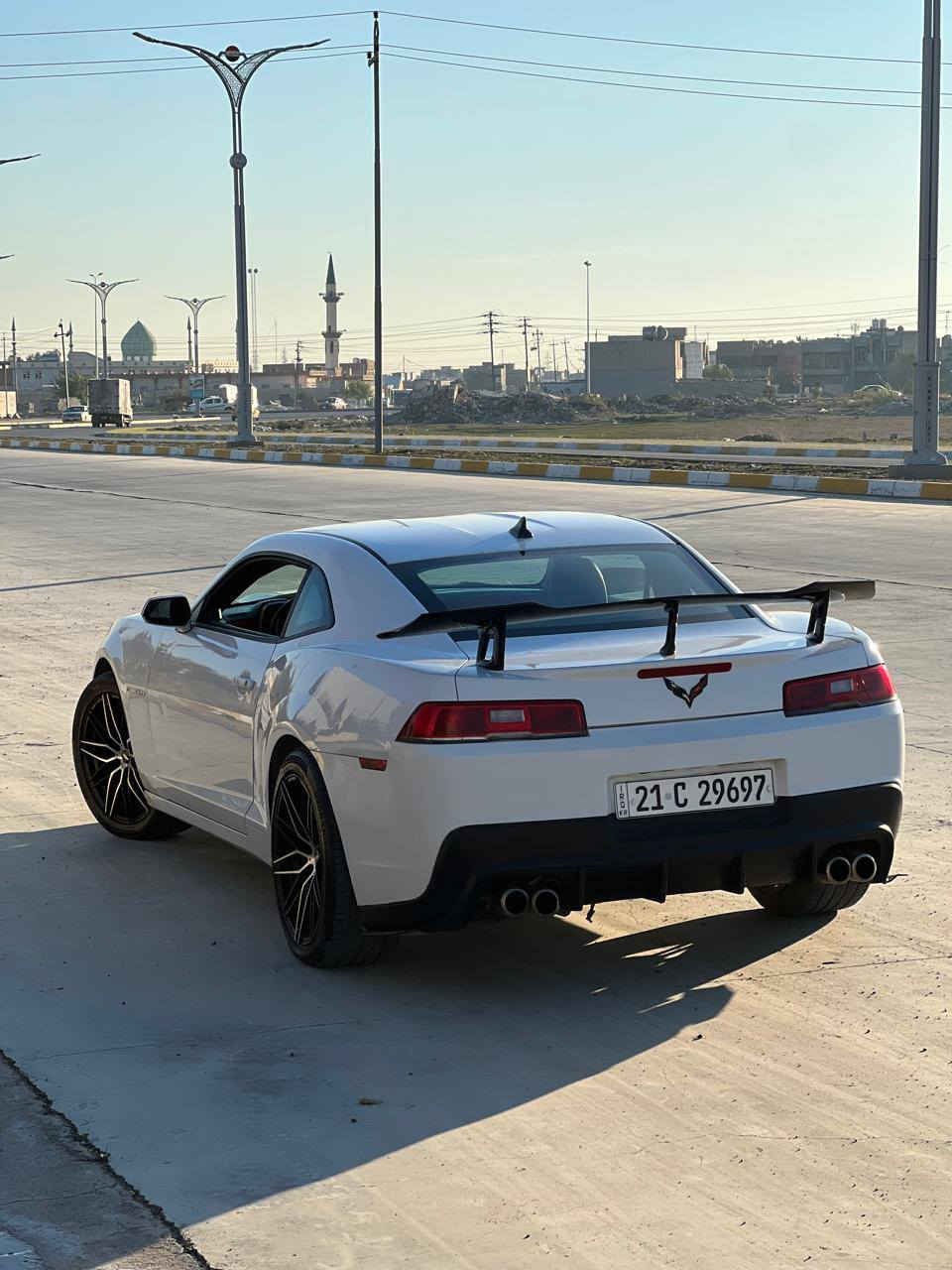 سلام عليكمم ...
اعلا مواصفات بالكمارو عدا الفتحه
السياره كلش نظيفه 
موديل 2015
محدث ZL1
جنحZL1
كير مكينه ممفتوحات بلاديات 
السياره باسمي
شرط التحويل والغرامه
دفتر بنزين
محرك ٦ سلندر
داتا شو
كيجات اصليه 
كراسي كهرباء
تحكمات ستيرن 
شاشه اعطال 
كشن جلد
سستم صوت 
دمام بالدشبول
شفتات سرعه 
ويل ٢٠
بجم زنون
حادث جاملغ وبنيد بدون دواخل 
السياره كلش مميزه ونظيفه  
مكان السياره كركوك
سعر السياره خاص

*********** كركوك, العراق
