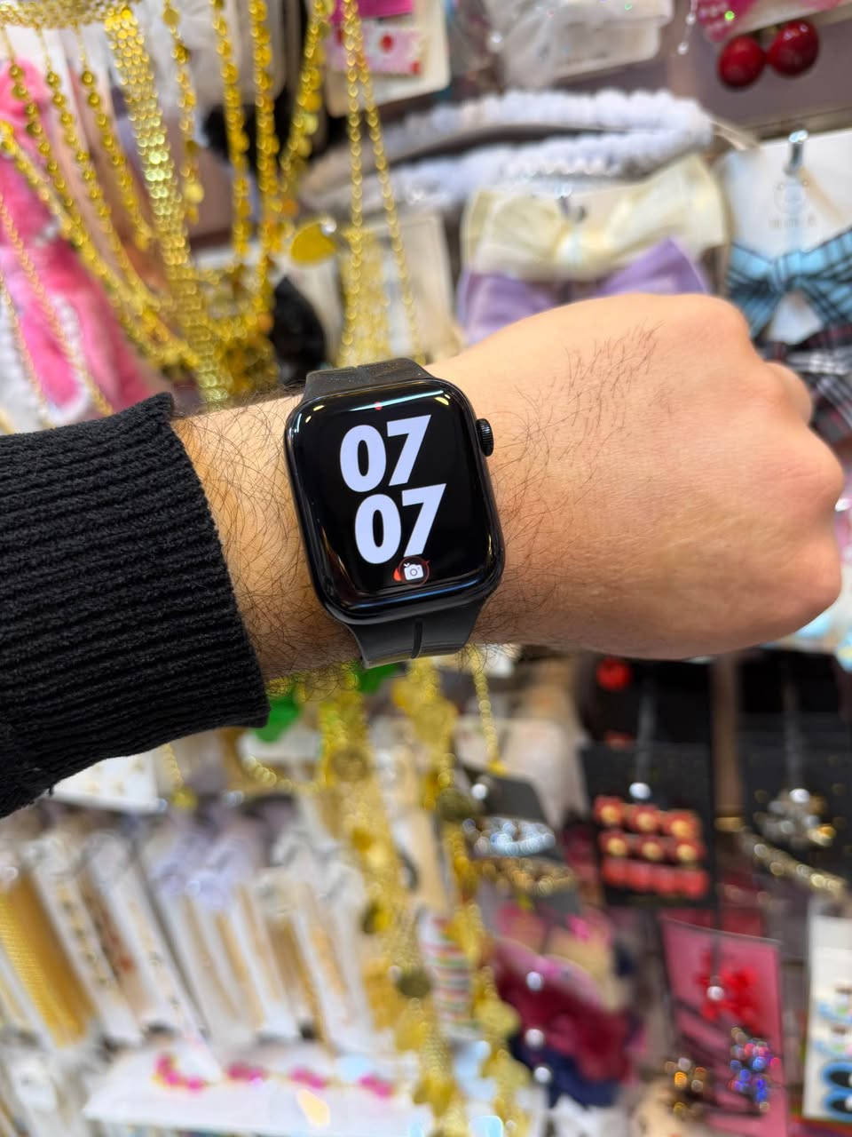 applwatch sers 7  45 mlim patre82🔋
ئه پل وه تچ سيرس ٧ ٤٥ مليم پاتري ٨٢🔋
شه خني بيلادي له گه له  جوانه خاوينه❤️
خاويني ٩٨ دياره ماله كه وه سفي ناوي❤️
١٢٥$ كه ميك مه جال
*********** أربيل, العراق
