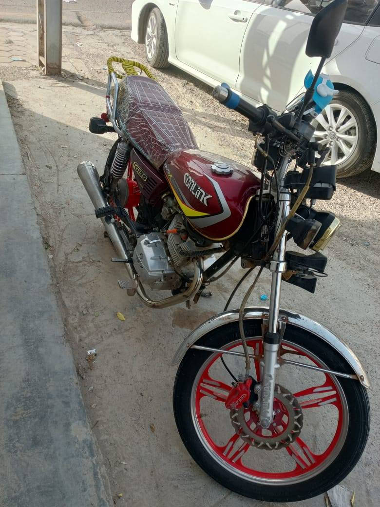 البيع كلشي ما بيه كامله مكمله بس تشغل وتمشي ما عايزه سلف شغال شايرّ شاغله موديل 2022 مكان الدراجة الضلوعيه  السعر 500 وبيه مجال الاتصال عل‏‪***********‬‏
