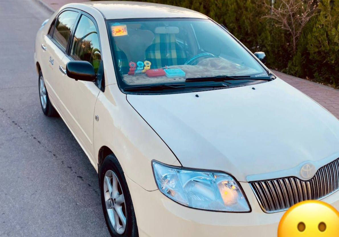 تۆیۆتا کرۆلا 2007 تەکسی گیر ئوتوماتیک 
مەکینە ١٥ بەسمەو شەخاڵ 
 سەیارەکەی رکوپیکو گەنجانە رەقەم سلیمانی 
 شاشە ئایپاد کار پلەی جوار مکەبەرەی جبئڵ 
 بەسمەو شەخال سەیارەکە زور پاکە 
بی مەسرەفە جوار تایە لوک بوبەستراوە 
جوار ویلکەپی لوک بەستراوە 
سەیارەکە گیرو مەکینەی بەشەرت 
دوپارجەی رەش لەسەر ساخی 

سعر : لە کۆمێنت داوای بکە ڕاستەوخۆ بۆت دێت 🤖 

 سەنەوی بەسەر جوە سوکان فولیومەو 
فول فول جوانکاریو دەسکاریە 
بەشەرتی هەموو شتیک.

ژمارەی خاوەنەکەی 
 ***********
