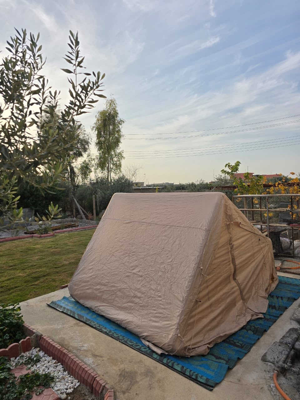 خيمة نفخ ماركه اوربي  3متر والعرض 2متر وارتفاع  2متر  ملحقات بمب يدوي جنطه وحبال وسكك  السعر 190،000 الف مكاني الموصل ..


**إذا كنت صاحب هذا الإعلان وتريد حذفه لأي سبب، رجاءا أرسل رسالة إلى الدعم الفني**