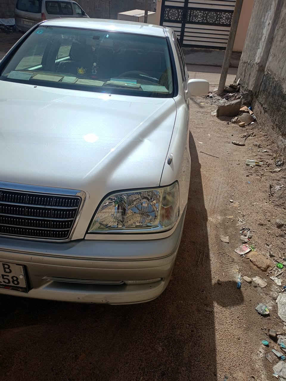 تويوتا كراون (جنون) للبيع مديل 2002دخول جديد مسجله رقم بصره نكليزي شرط تحويل سياره فول مواصفات اربع دكم ثلاجه تحكم ستيرن برده تبريد خلفي امامي مضخم صوت شاشه بلازمه كرستال بلاد لايت زنون اصلي سويج بصمه
سياره كفاله سياره جديده محرك ديفور الكبير
السعر168ورقه 
البصره ابو الخصيب العوجه 
***********
***********
