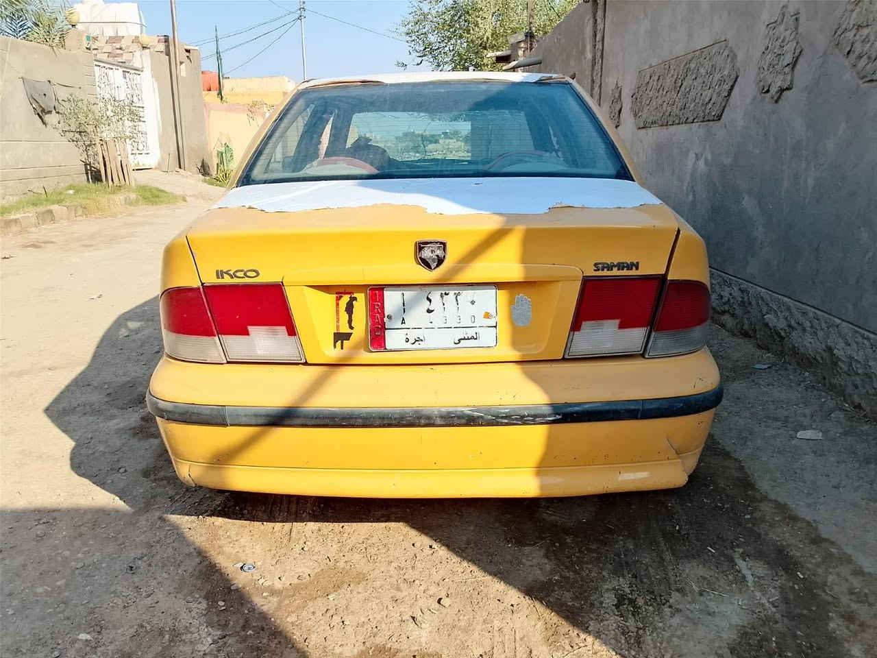 سلام عليكم
سمند ٢٠١٢  رقم مثنى تحويل ثانيوم 
سنويتها منيتها
سياره مكينه مفتوحه ومجفته صار خمستيام 
سياره كل نقص مابيهاا نقص فقط كهربائيات 
بيهاا رشات صبغ ولخات بصيطات بدون ضربه قويه 
مكاني ديوانية قضاء الحمزه الشرقي
سعر ٢٢وبيهاا مجال 
***********
