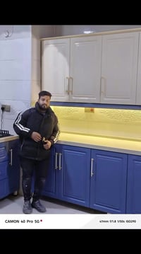 أبواب HDF • ديكور المنيوم • مجمع لؤلوه السكني