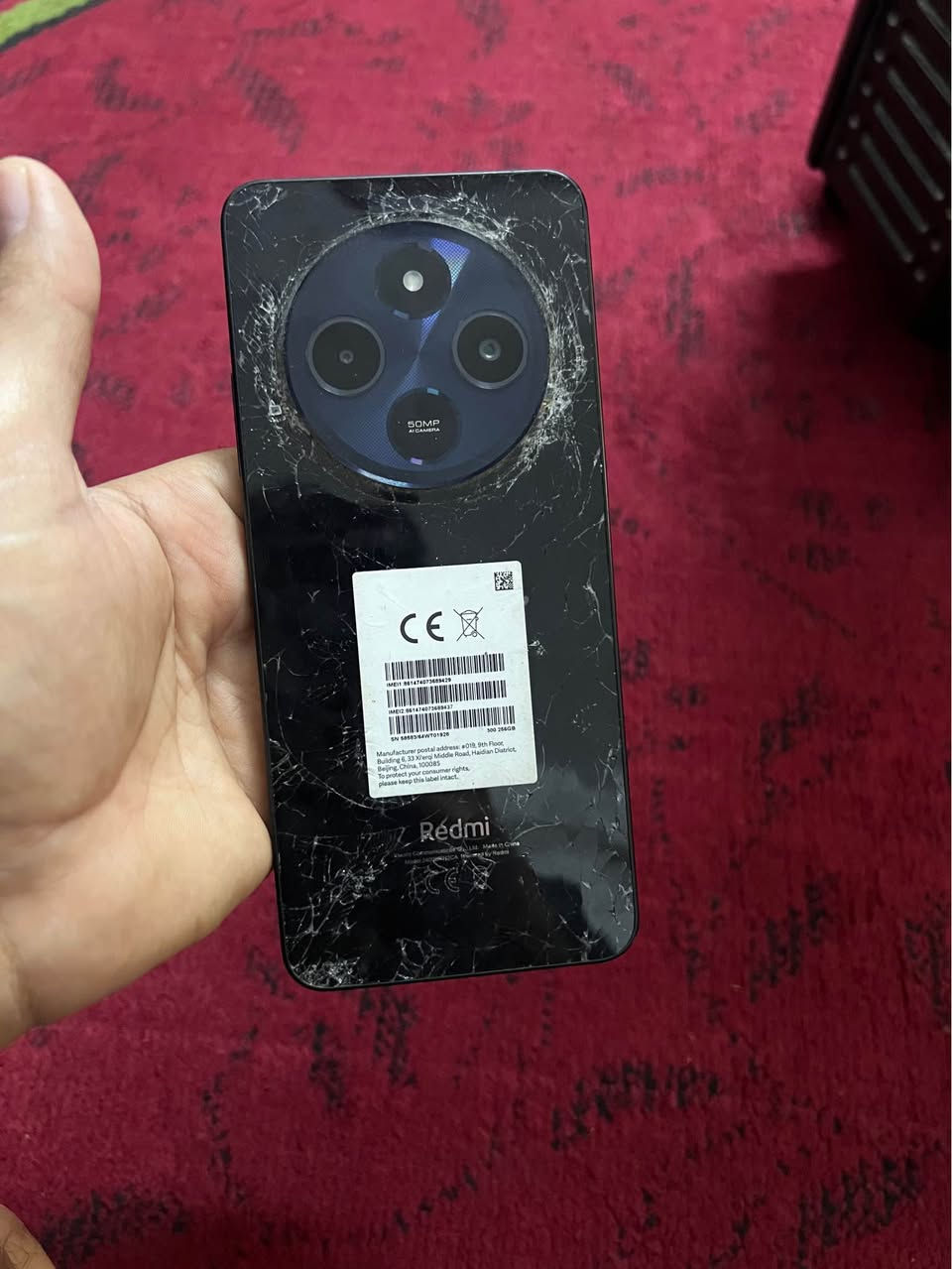 ريدمي 14C ذاكرة 256 جهاز كله شغال بس ظهر مفطر السعر 90مكاني بغداد مدينة الصدر *********** بغداد, العراق
