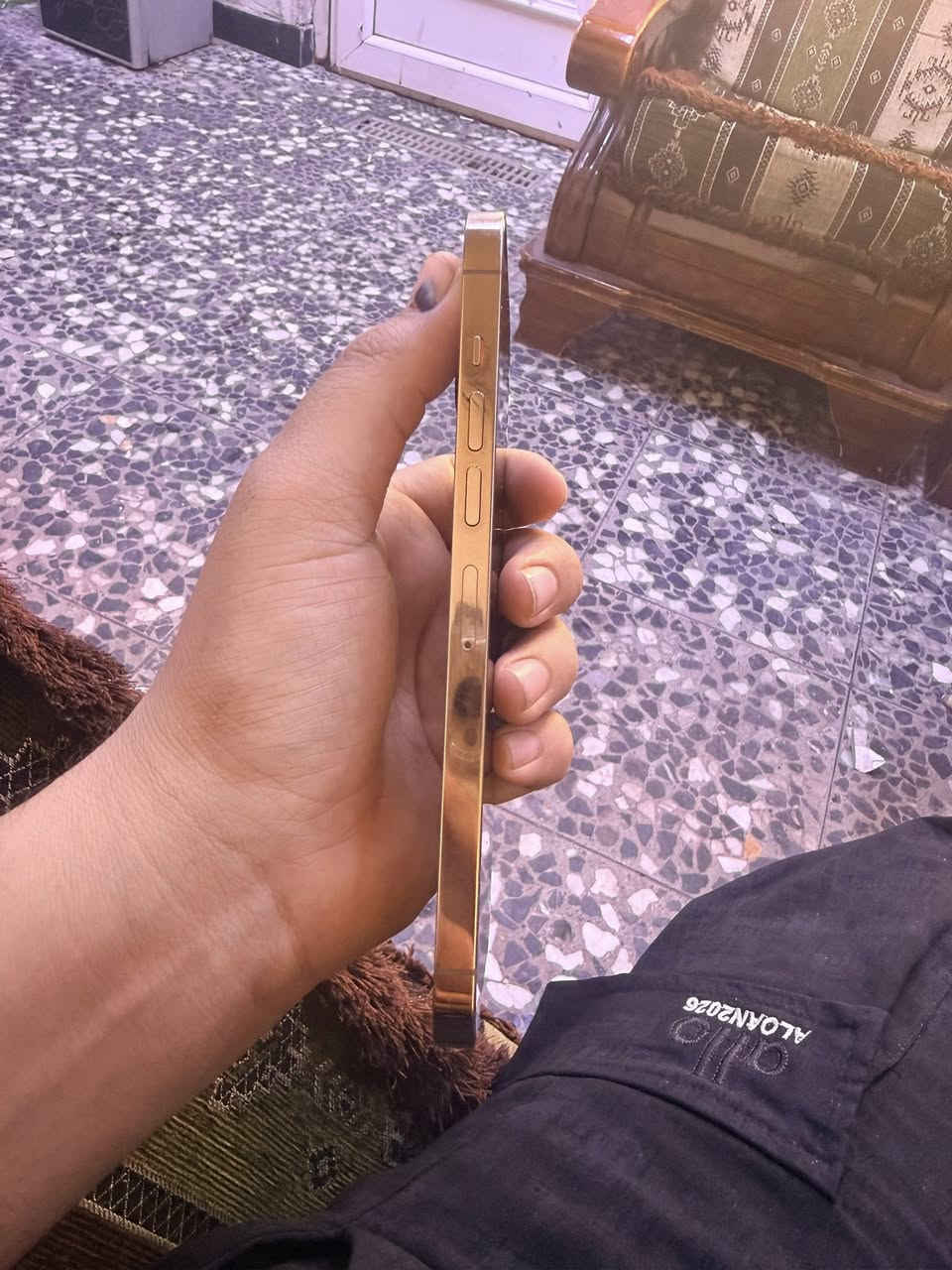 للبيع ايفون 13 برو ماكس ذهبي
ذاكرة 512
باتري 84
جهاز وتر بروف
كلش نضيف
السعر 750 وبي مجال
العنوان حي الجهاد
هاتف ***********
