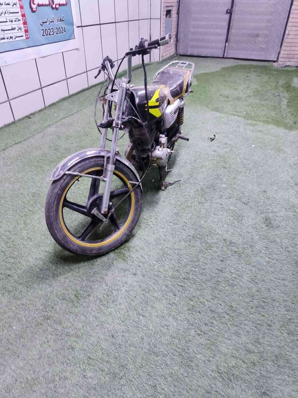 سلام عليكم دراجه كلك كلك كلك للبيع مكفوله من سرقه من عشاير دراجه حلو مابيهه شي لا تبخير ولا تنقيص دراجه بيهه نقوصات قليله سعر 250وبيه ترهم مراوس مجال حك جيه مكان بغداد العامريه *********** متواجد واتساب ورصيد فقط
