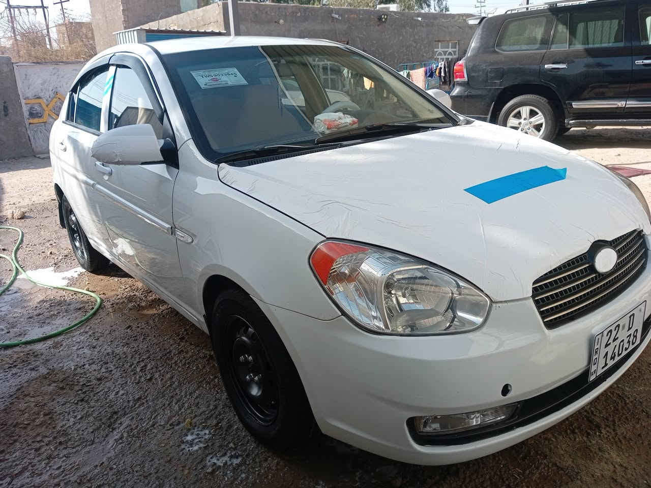 السلام عليكم اكسنت مديل 9 للبيع سياره ماعيزه شي رقم ربيل دولي هزه بعده ما صاقطه سياره مكفوله من صبغ وتبديل سعر 87 شراي يتصل وبيك خير تدلل رقم ***********
