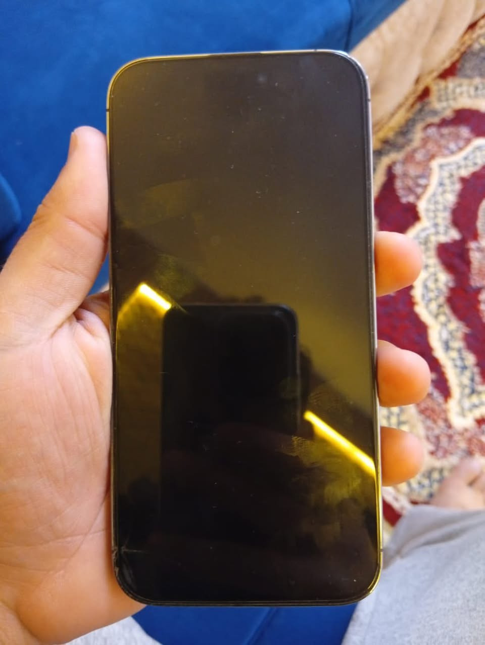 14برو ماكس ذاكره 256بطاريه 84 شرق اوسط وتر بروف بي فطر زغير ب كلاس السعر 675وبي مجال او مراوس بالترا 23او24


**إذا كنت صاحب هذا الإعلان وتريد حذفه لأي سبب، رجاءا أرسل رسالة إلى الدعم الفني**