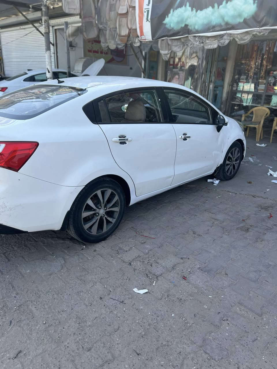 السلام عليكم Kia ريو مديل 2012 خليجي رقم بصرة حرة مكينه وكير خير من الله حدادية جديدة كلها مبدله البدي شوف العين 
السعر 72 وبيه مجال 
للتواصل ع الرقم ***********
