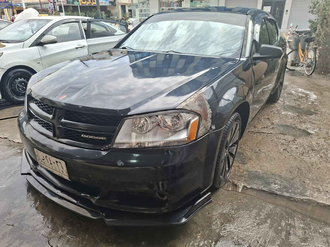 دوج افنجر موديل 12 مكينه 2400 غاز ..بانزين 
ماكو دوانز صرف ماكو 
سياره عليه برمجه مراوح او برمجه مكينه 
بيه كزوز رياضي 
حماوه ماكو 
نقصه حساس ABC فقط
ضربته جاملغ يمنه او بنيد ابيع حزام 
مكينه او كير مكفولات 
صدرا امامي خلفي جديد 
تخم اذاين جدد 
تبريد ثلج 
ماشيه 105 

للبيع او للمراوس 
السعر  83$
***********
