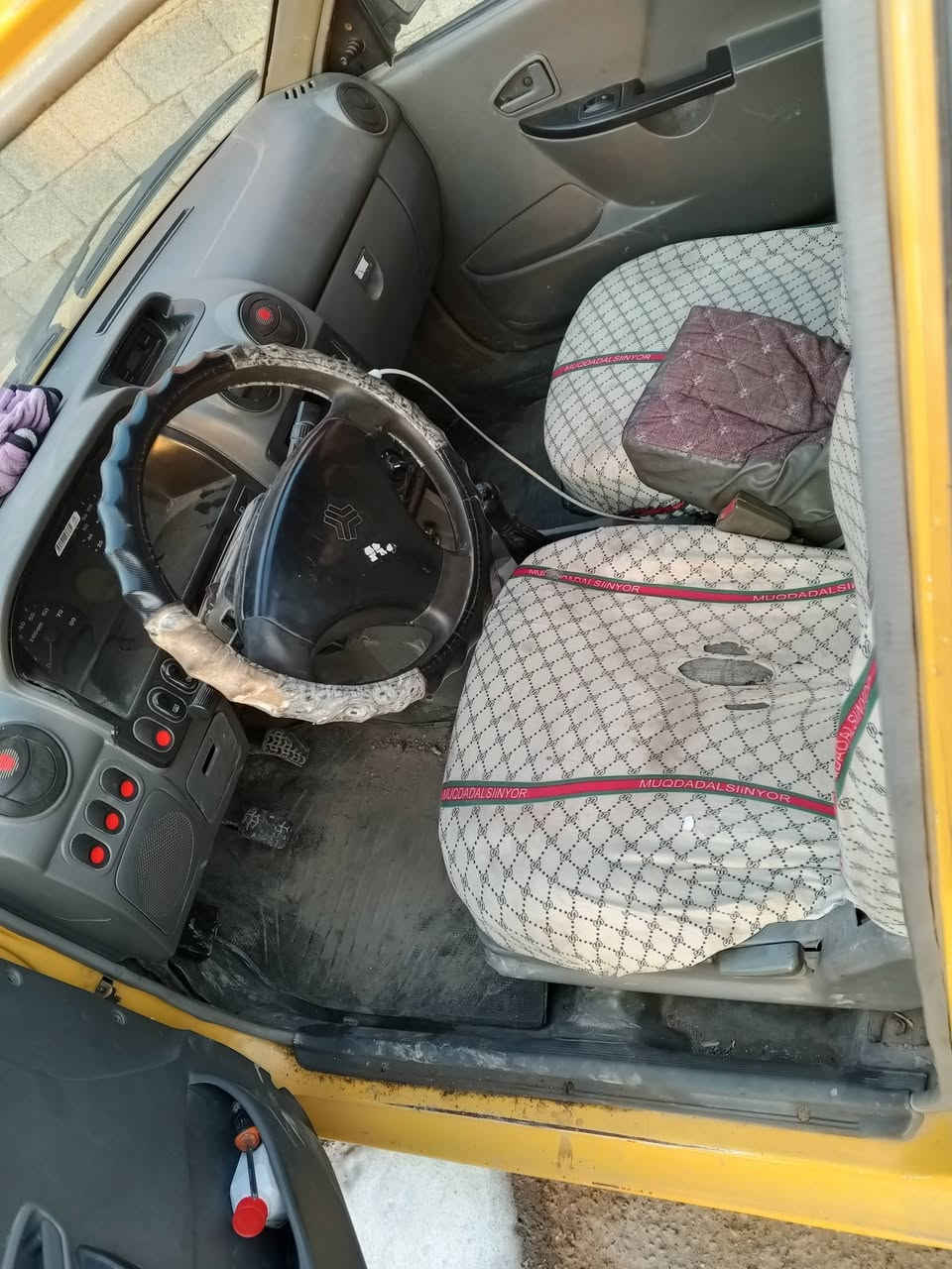 سلام عليكم للبيع سايبه موديل 11 كير أو مكينه مكفولات تخم تاير رقم بغداد نكليزي تحويل ثاني يوم مصفره مكان بغداد ***********
