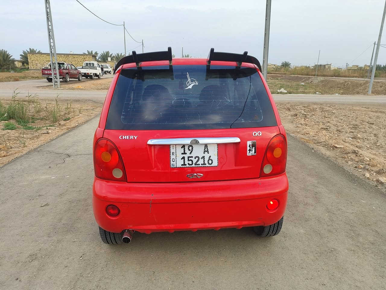 QQ 2012
رقم كربلاء انكليزي مشروع وطني مجدده لغاية 2031

كير عادي محرك 4 سلندر مكفولات 
ماشيه 84 الف حقيقي 
تبريد ثلج تدفئه شغاله مكفوله ضربه و تبديل وصبغ 
*********** عنوان بابل
