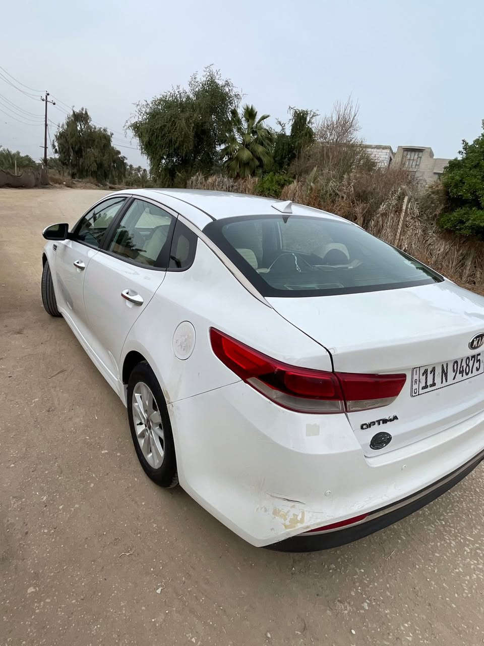 سلام عليكم للبيع اوبتيما موديل 2016 بغداد انكليزي  وارد امريكي حادثه نص الصندوق والجاملغ الخلفي والبنيد مبدل بلادي مواصفات أمريكي فول عدا الفتحه محرك وكير وحداديه كفاله السعر 118 بيه مجال بصيط السونار  مع الصور مكان السياره كربلاء طويريج
لتواصل ***********
