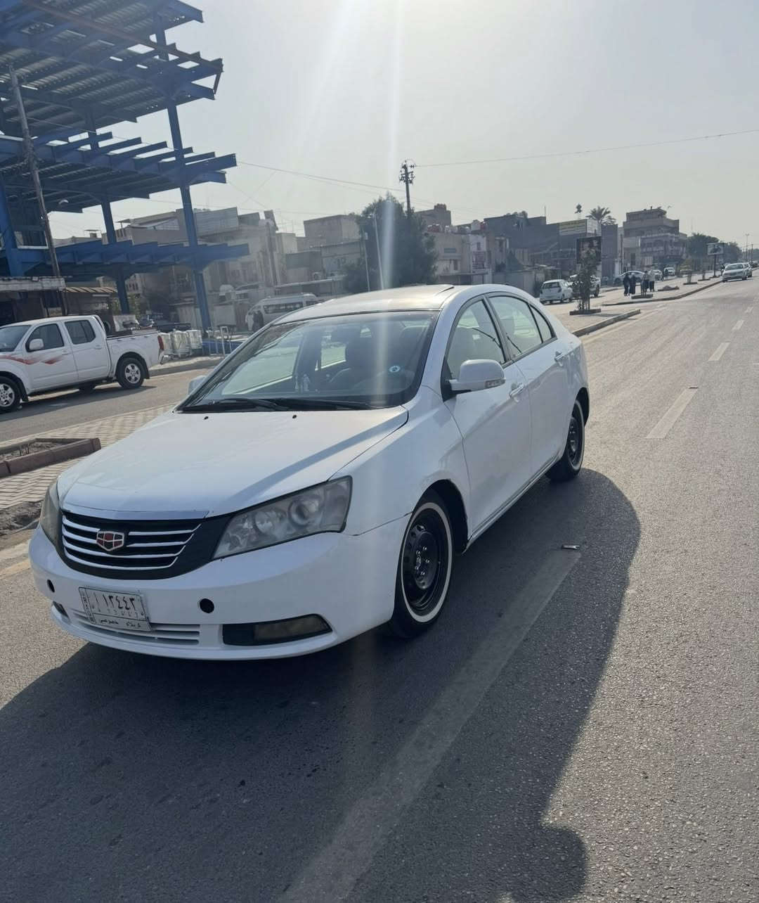 جيلي امكراند c7 موديل 2013 رقم كربلاء مشروع وطني محرك جديد صارله سبوع منضومه زنون تبريد تدفئه تخم تاير جديد خط ابيض ويل كورلا اصلي داخلها كلش نضيف ترايك للبصره بس الكير مرات يفصل اطفي واتشغل يرجع طبيعي بيه خياس بلجاملغ الخلفي صغير السياره خير من الله #السعر_47 عليها غرامه ٦٠٠ الف ينزل من سعرها يعني 43 قفل مكاني بياع حي العامل *********** واتساب
