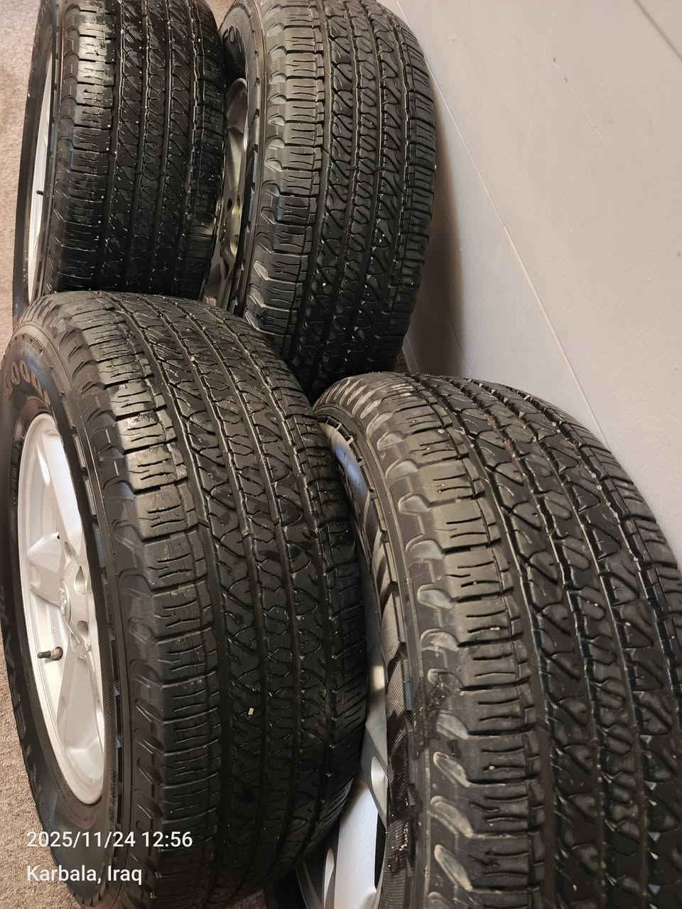 تخم ويل اصلي مكفول مع تايرات اصلي وارد كندي نظيفات
قياس 17-70-245

السعر 375 وبي مجال

مكانهن كربلاء 

***********
