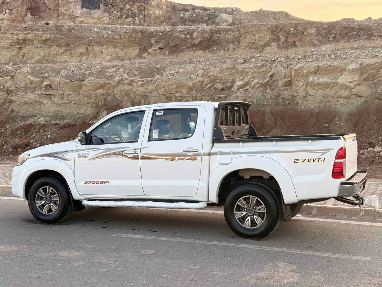 #بیع سریع 

﷽

‎‏‎💎⚜️للبیع

‎‏‎‏⚜️ TOYOTA HILOX⚜️/
2014

تویوتا هیلوکس
مودیل 2014
سعودي درجه 1 
بطل 
ابيض ثلجي
فوول مواصفات 
كير اوتوماتيك 
دبل اكسل
حساس امامي خلفي
داخل صاج
كاميرا
تحكم ستيرن
مراية كهربائية 
ويل كروم
هوك
بلاجكتور
جام خلفي سكة
سيارة بدون صبغ 
بي مكان تعديل بارد
مكان كارت صغير
بونید مبدل بیلادی 
يعني بي مكانين فقط
سيارة بدون صبغ بدون حادث
سيارة حيل حلو علي وضع شريكة
رقم سنوية  كلة جديد لحد 2028
رقم رباعي 
كير محرك تبريد صدر اكسل كهربائيات تحويل غرامة وكالة كلة بشرط
سيارة ربع دينار مابي مصرف
محرك مامفتوح بشرط 
بدون صوت بخار

سعر : 215

***********
***********بی واتس اب 

مكان : چمچمال شمشمل, السليمانية
