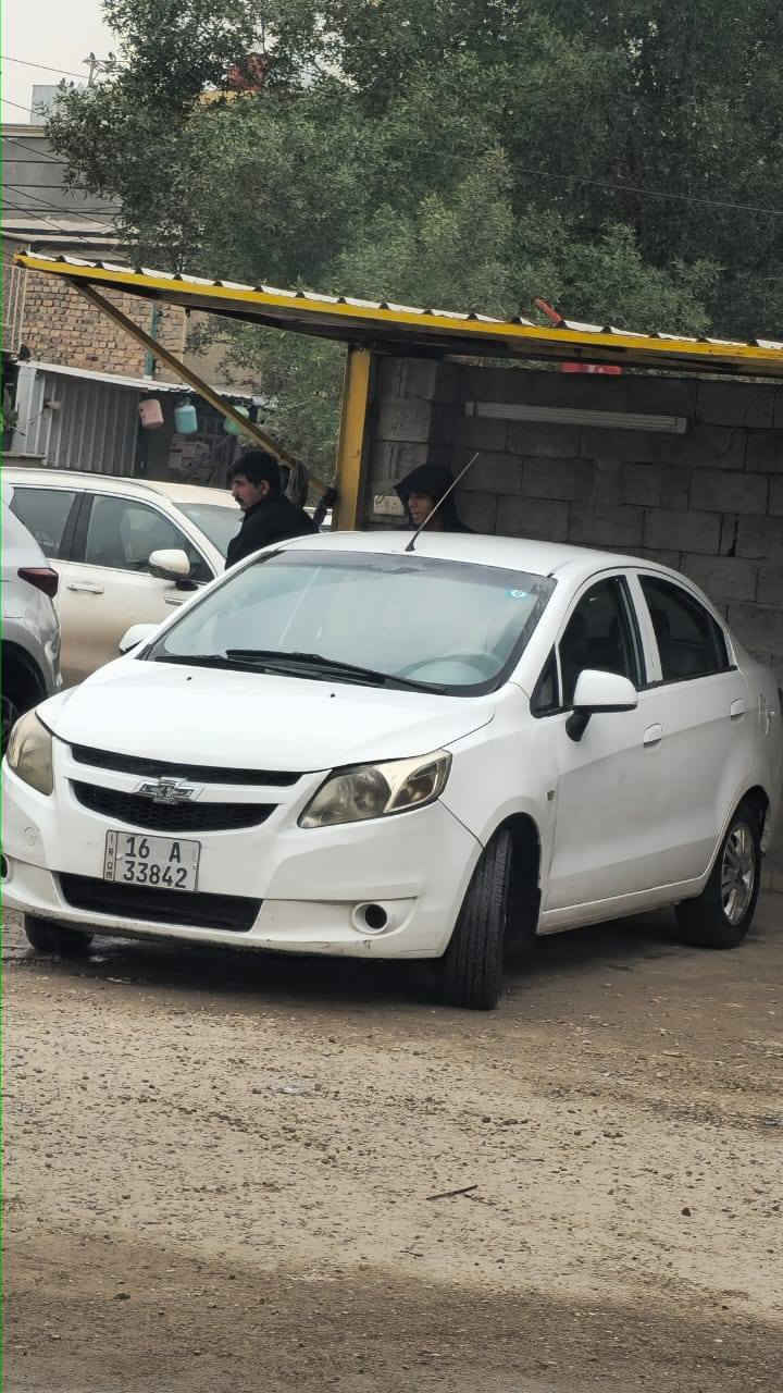 السلام عليكم 
بيع او مراوس 
شوفرليت سايل 2012 مكينة 1400
السيارة كلها بلادية 
كير مكينة تبريد تدفئة كفالة 
وبيها طخات بسيطة ومعدلة بارد 
سنويه ب اسمي رقمها انكليزي ديوانيه 
للاستفسار ***********
مكاني بغداد
