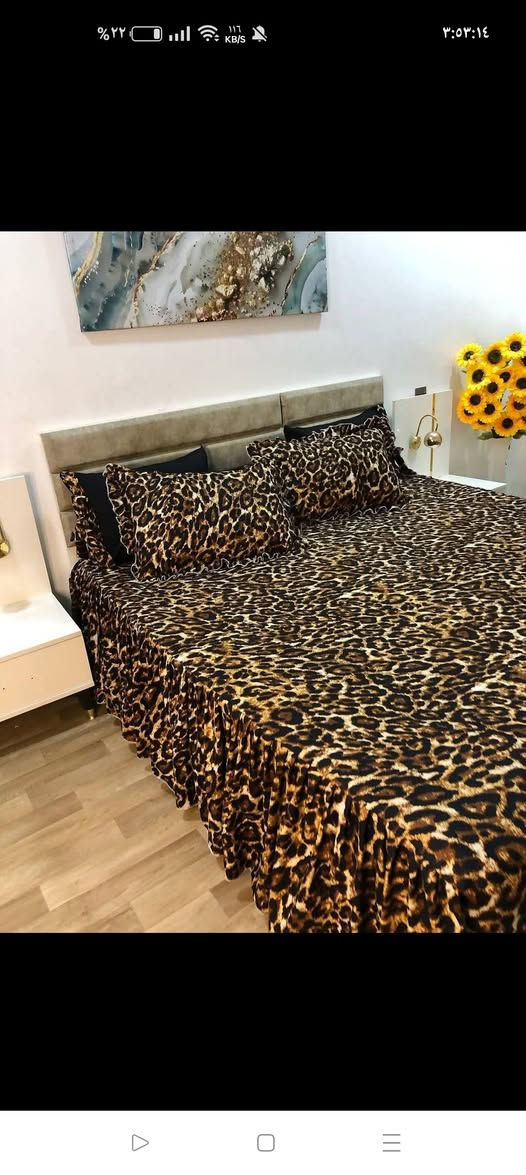 لان الراحة تبدأ من التفاصيل ،اختاري لمفرشك لمسة من الفخامة والرقة ،
من تصوير زبونتي ،،🌹
#ديكور  #خياطة #مفارش_الغرفة #خياطة _مبتكرة


**إذا كنت صاحب هذا الإعلان وتريد حذفه لأي سبب، رجاءا أرسل رسالة إلى الدعم الفني**