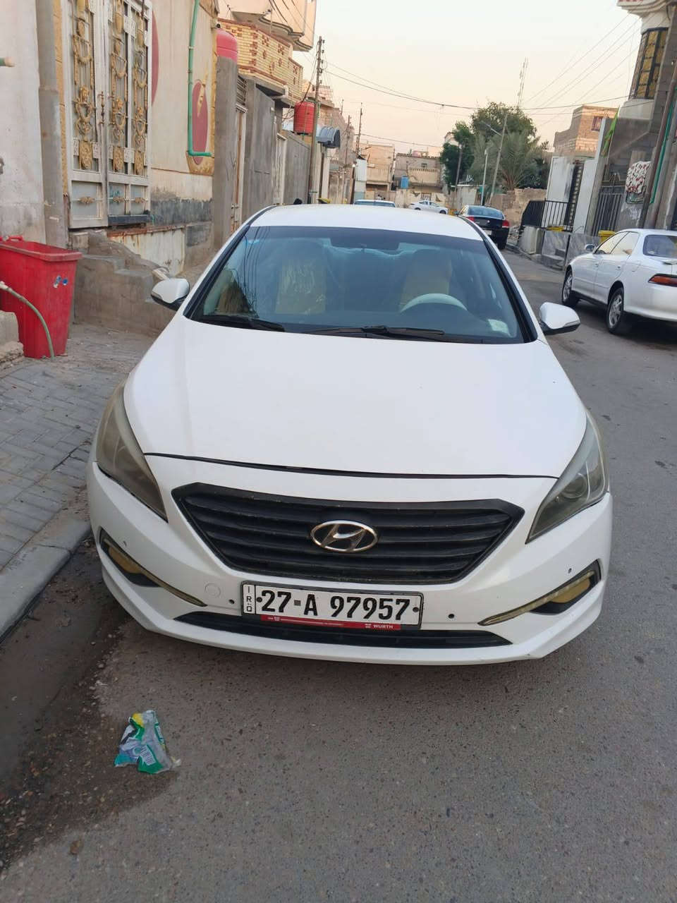 سلام عليكم شباب للبيع سوناته موديل 15 السعر 107او بيه مجال تفاصيل السياره اتصال علا الرقم *********** علمن السياره باسمي تحويل ثاني يوم عنوان البصره
