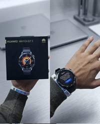 ساعة HUAWEI WATH GT5 نظافة 99% ما مستعملة قليل كلش تريد تفاصيل اكثر را...
