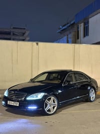 مارسدس اس كلاس S500 خليجي وكالة كفالة عامة السيارة ماشية 160 الف كيلو ...