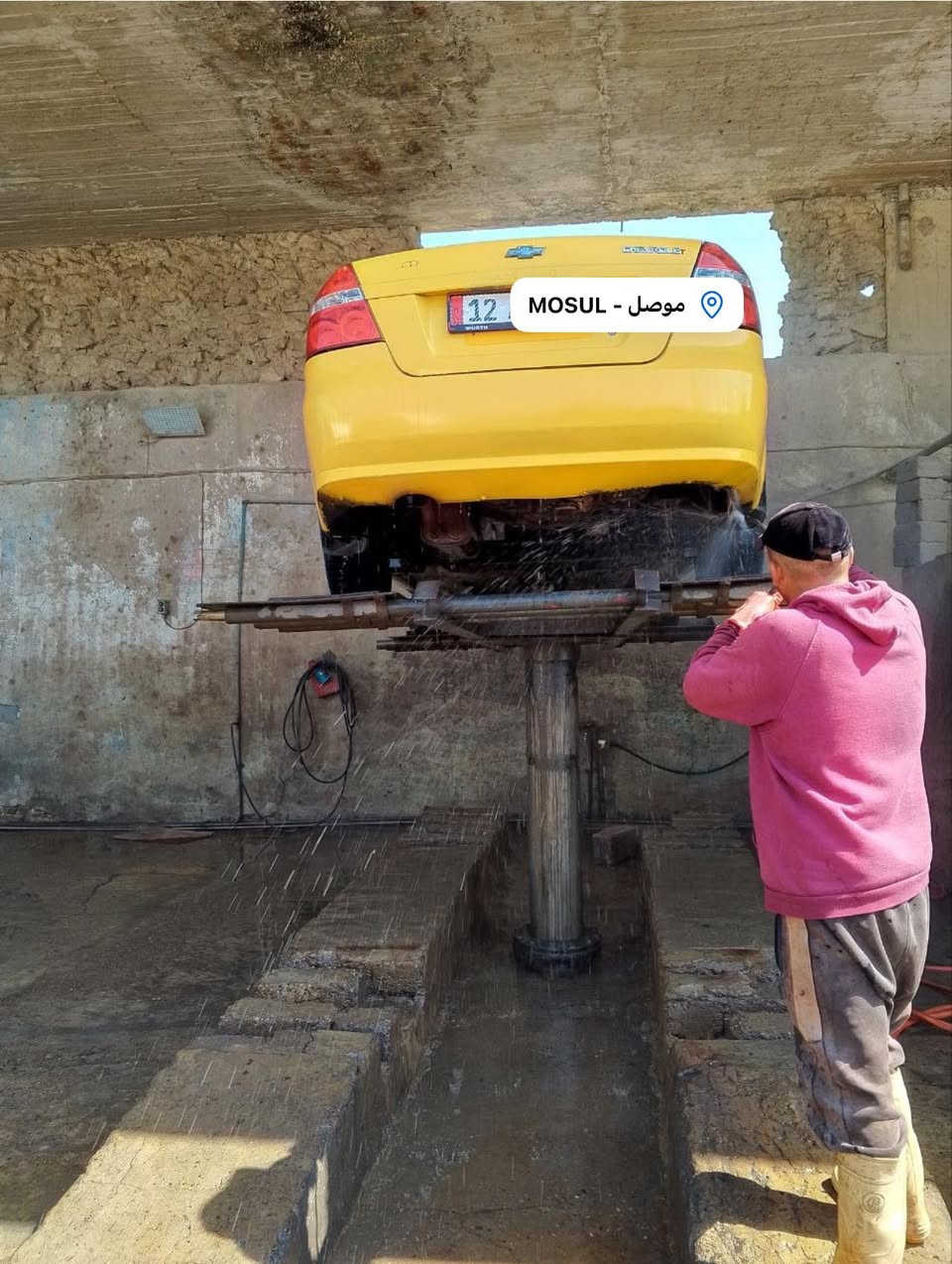 السلام عليكم أفيو ٩ كوري ضرر خلفي وجاملغ مدام نينوى جديد هيئه غرامات صفر شرط التحويل السعر ٥٥ وبيها مجال شي قليل ***********
