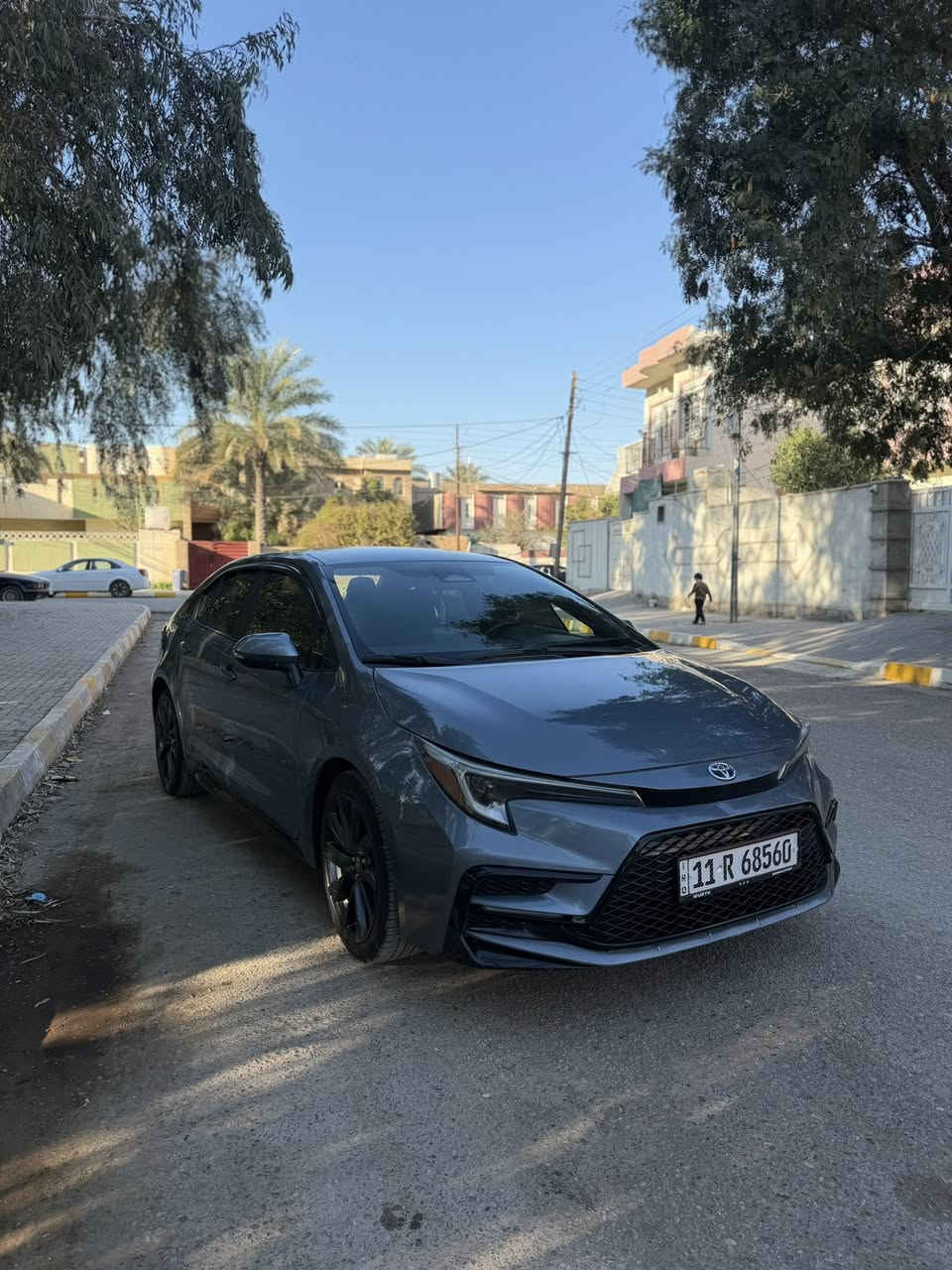 السلام عليكم كورلا 2023هايبرد رقم بغداد SEالسيارة جديدة كلش داخل لونين شاشة كبيرة بصمة حادث السيارة جاملغ وبنيد ايرباك استيران فقط السعر 145 وبيها مجال شوية ***********
