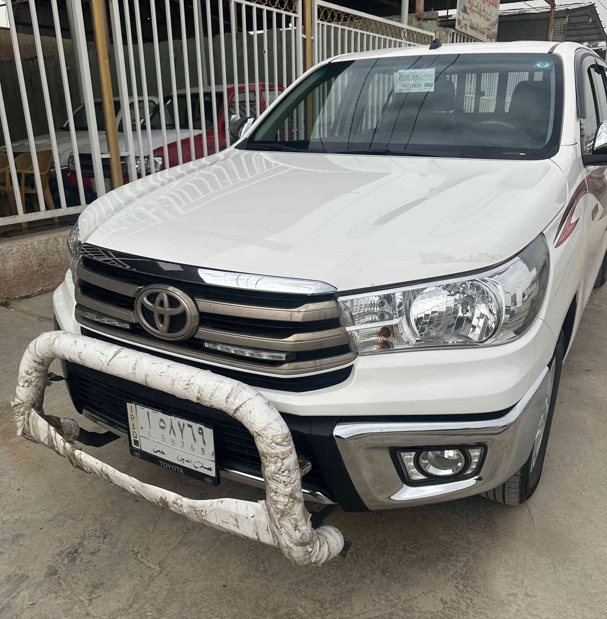 تيوتا هايلوكس ٢٠٢٣ كويتي مكفول كفاله عامه سعر ٢٧٥ وبي مجال
رقم صلاح الدين سنويه مجدده مكفول فقط رصعه بلباب 
تحويل مباشر للاستفسار ***********
مكان سامراء
