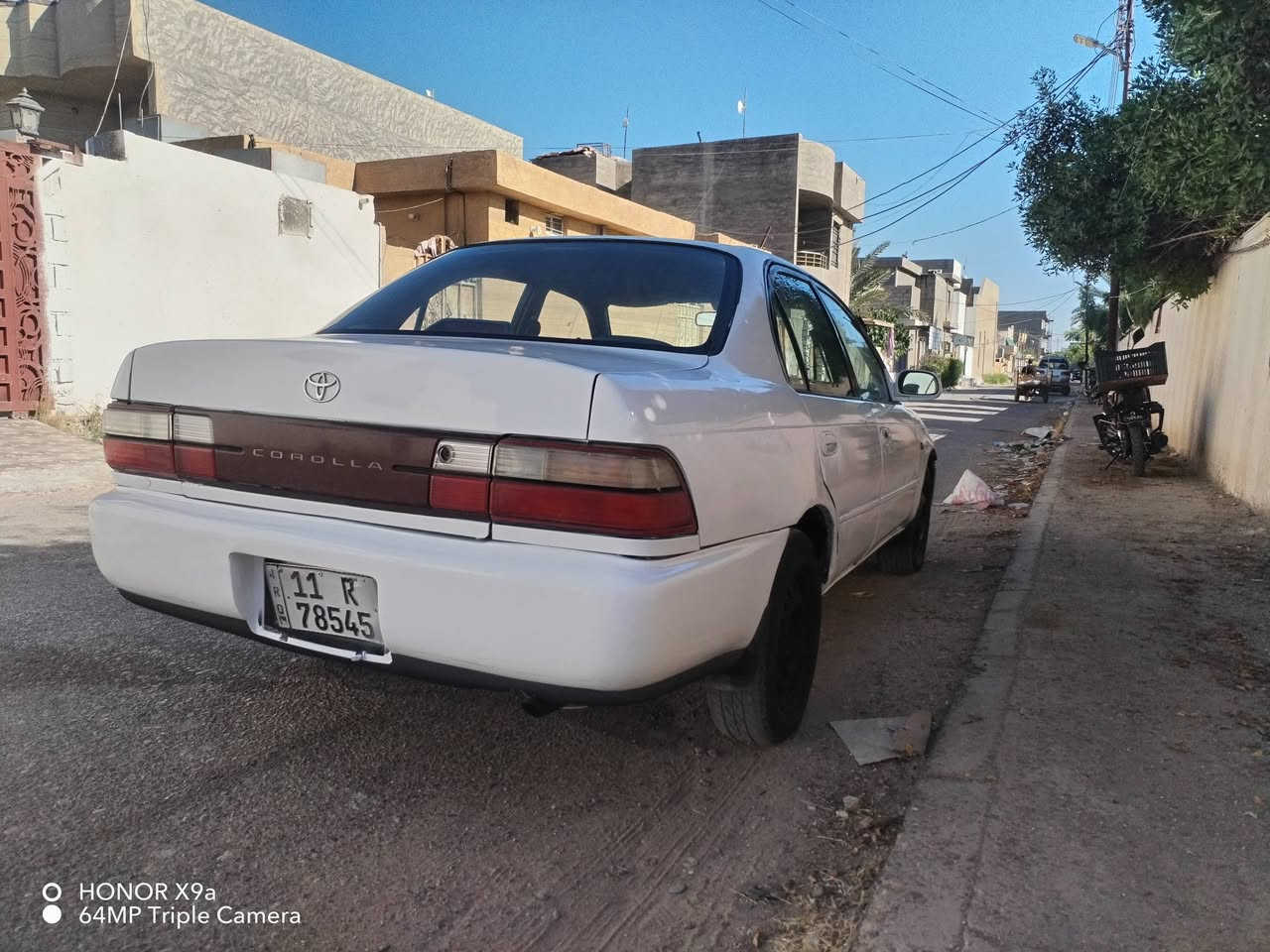 تحية طيبة
كورلا 1993
كير اوتماتيك مكفول
محرك لا تبخير ولا تنقيص
صدر خير من الله
صبغ حزام
رقم بغداد انكليزي جديد سنوية جديده بأسم جيراني
السعر 52
مكان السيارة صلاح الدين بلد قرب مرقد الامام السيد محمد عليه السلام
*********** واتساب واتصال
*********** واتساب واتصال
