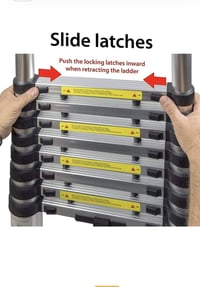 سلم تلسكوبي • استيراد بريطاني • ١٥٠كجم