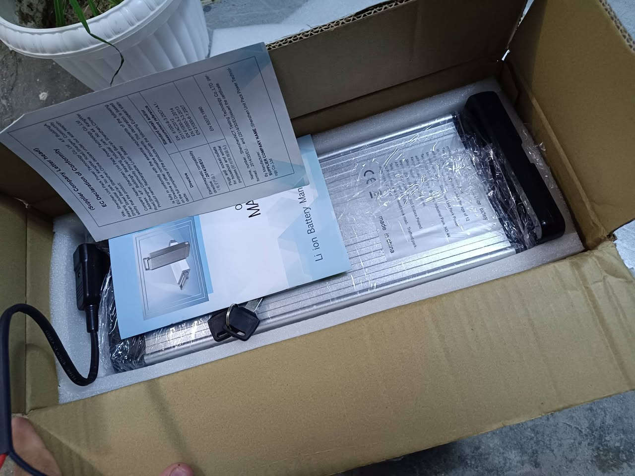 بطارية 48v  18ah
جديد جديد 
140 الف


**إذا كنت صاحب هذا الإعلان وتريد حذفه لأي سبب، رجاءا أرسل رسالة إلى الدعم الفني**