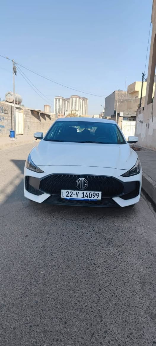 MG GT Model 2025_گیر عادی
مواصفات گیر عادی
بصمة_شاشة و كاميرة
حساس_كوشن جلد
ويل كروم
لايت ليد _شاشة بيلاد اكتيڤ
9 هةزار هیچی نیە
نرخي 99 $
شوين هةولير 
موبايل _واتس اب
***********--*********** أربيل, العراق
