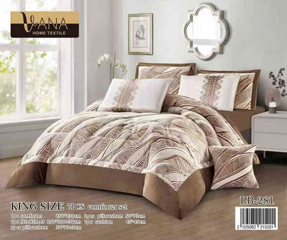 سلام عليكم زبائئننا الكرام تم وصول لحاف نفرين ساده شتوي 
ثقيل  وجه ساده + وجه نقشه مشجر بارز حفر نقشه بارزه  ظهر فرو   
7قطع
🛑الحافه جوين اطار ثقيل
قياس ملكي (King size )

لحاف قياس كبير:230*250
شرشف قياس كبير 200*200+30
لحاف نفرين مع شرشف قديفه لاستيك مع 4وجه مخده و وجه كوشه
العنوان سوق المنتظر الكبير قرب سيد حسن داخل القيصريه 
الاستفسار عل رقم ***********
