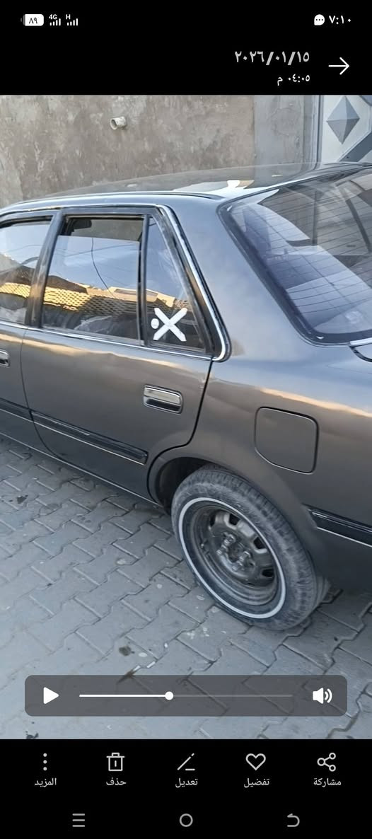 من رخصة مدير الكروب المحترم للبيع تويوتا كرونة موديل ١٩٨٨
المكان النجف  السعر ٤٣  ورقه للاستفسار على ***********
